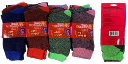 72 Wholesale Lady Winter Thermals Socks