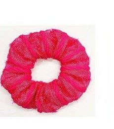 72 Pieces Solid Color Scrunchies - PonyTail Holders