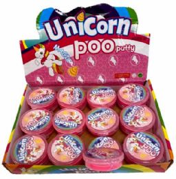 72 Wholesale Unicorn Slime Putty