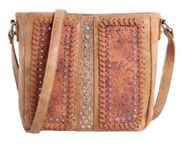 3 Pieces Montana West Tooled Collection Concealed Carry Crossbody Bag - Shoulder Bags & Messenger Bags