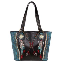 3 Wholesale Montana West Aztec Collection Concealed Carry Tote