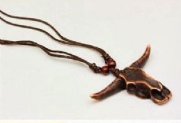 120 Wholesale Ox Head Cord Necklace