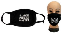 24 Wholesale Black Lives Matter Black Face Cover