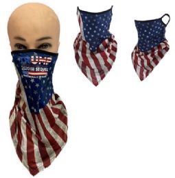 12 Wholesale Trump 2020 Sequel Face Cover With Earloops