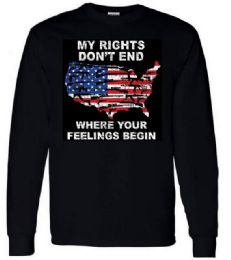 6 Wholesale Black Color Sweater Shirts My Right Don't End