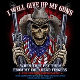 24 Wholesale Transfers Second Amendment Cowboy I Will Give Up My Gun