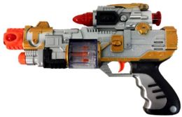 24 Wholesale Light Up Flashing Toy Gun