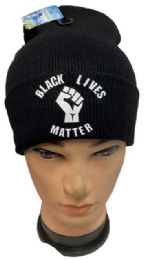 24 Wholesale Black Lives Matter Winter Beanie