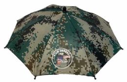 36 Wholesale Trump Gun Owner Camo Umbrella Hat