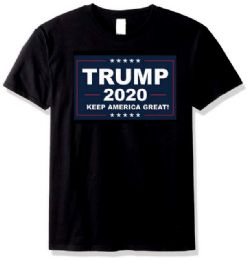 12 Wholesale Keep America Great Black T Shirts Plus Size