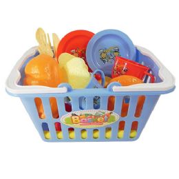 18 Wholesale Shopping Basket Play Set