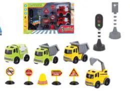 24 Wholesale Traffic Vehicle Set With Light And Sound