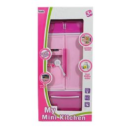 12 Pieces Light Up My Mini Kitchen Refrigerator With Sound - Light Up Toys