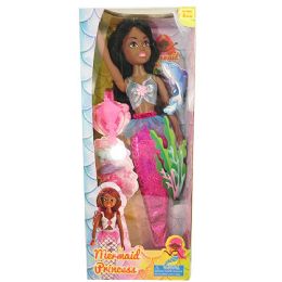 9 Wholesale Trendy's Jumbo Mermaid Princess Doll