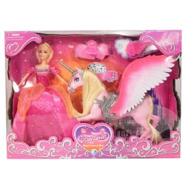 9 Wholesale Bettina Unicorn Princess Doll