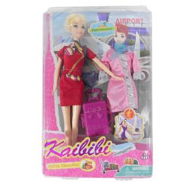 12 Wholesale Kaibibi Flight Attendant Doll
