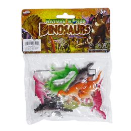 48 Wholesale Nature World Mini Dinosaurs
