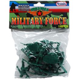 72 Units of Army Combat Team In Pvc Bag - Action Figures & Robots