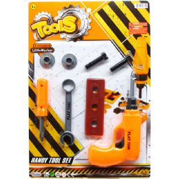 48 Wholesale Tool Play Set On Blister Card