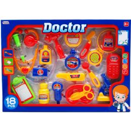 8 Pieces Doctor Play Set In Window Box - Toy Sets