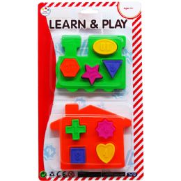 48 Bulk Educational Blocks Play Set