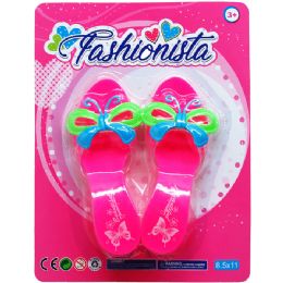 36 Pieces 6.75" Fashionista Toy Shoes - Girls Toys