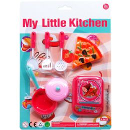72 Wholesale 7pc Kitchen Play Set On Blister Card