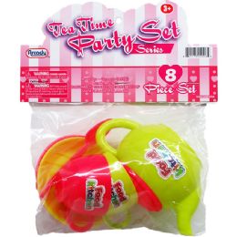72 Pieces 8pc Tea Time Party Set In Poly Bag - Toy Sets