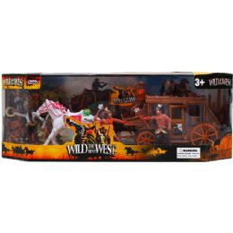 24 Units of Wild The Best West Play Set In Window Box - Action Figures & Robots