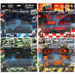 48 Wholesale Diecast Cars And Trucks In Pegable Window Box
