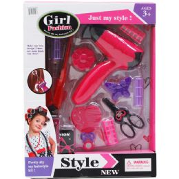 12 Pieces Fashion Beauty Play Set - Girls Toys