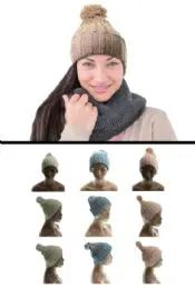 24 Pieces Assorted Acrylic Knit Hat - Fashion Winter Hats
