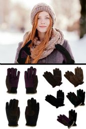 36 Pairs Genuine Leather Gloves In Assorted Colors - Leather Gloves
