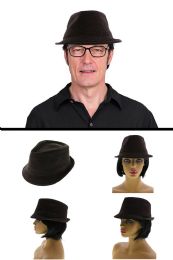 24 Wholesale One Size Fits Most Trilby Hat