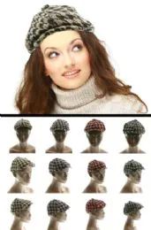 24 Pieces Stretch Fit Fashion Hat - Fashion Winter Hats