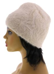 36 Pieces One Size Fits Most Genuine Rabbit Fur Beanie - Fashion Winter Hats