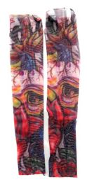 36 Wholesale Wearable Sleeve With Colorful Image Tattoo Design