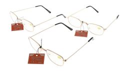 48 Wholesale Assorted Wire Frame Reading Glasses