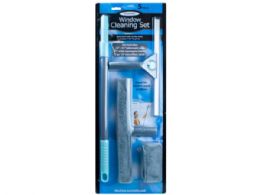 6 Pieces 5 Piece Telescopic Window Cleaning Set - Dusters