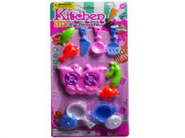 36 Pieces Assorted Kids Cooking Play Set - Girls Toys