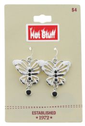 60 Pieces Butterfly Dangle Earrings - Earrings
