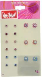 60 Wholesale 9 Pair Of Assorted Earrings On A Card