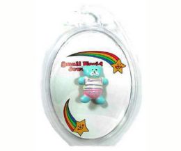 96 Wholesale Childrens Assorted Color Acrylic Bear Pin