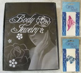 96 of Assorted Color Temporary Tattoos