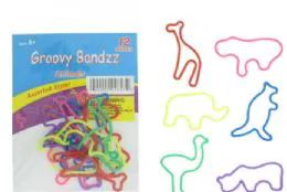 192 Pieces Animal Shaped Silly Bands - Bracelets