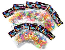 192 Pieces Hollywood Glow Silly Bands - Bracelets