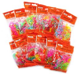 192 Pieces Cowboy Shaped Silly Bands - Bracelets