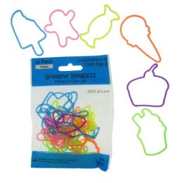 192 Pieces Treats Shaped Silly Bands - Bracelets
