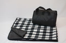 24 Wholesale Water Resistant Picnic Blanket