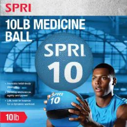 3 Units of Spri Med Ball 10lbs - Sporting and Outdoors